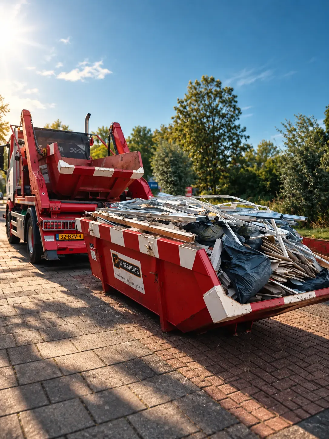 Afvalcontainer verhuur website